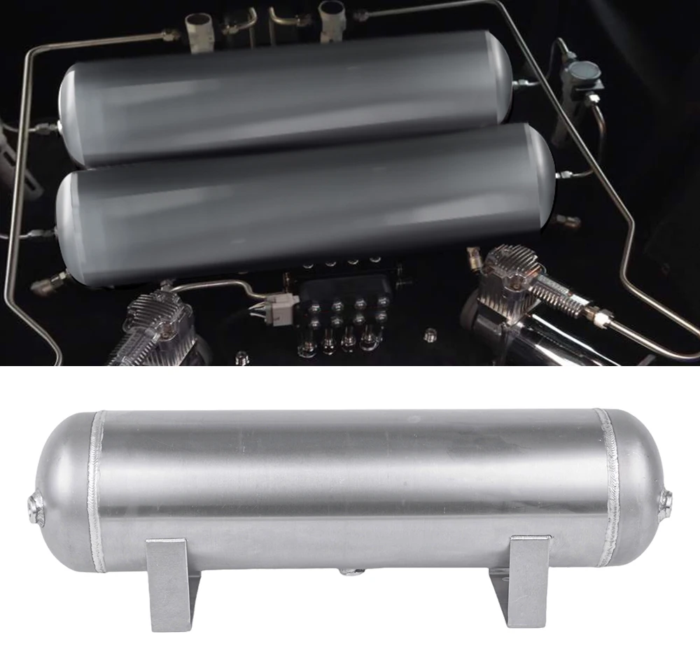Tanque de aire de aluminio para suspensión neumática y bocina