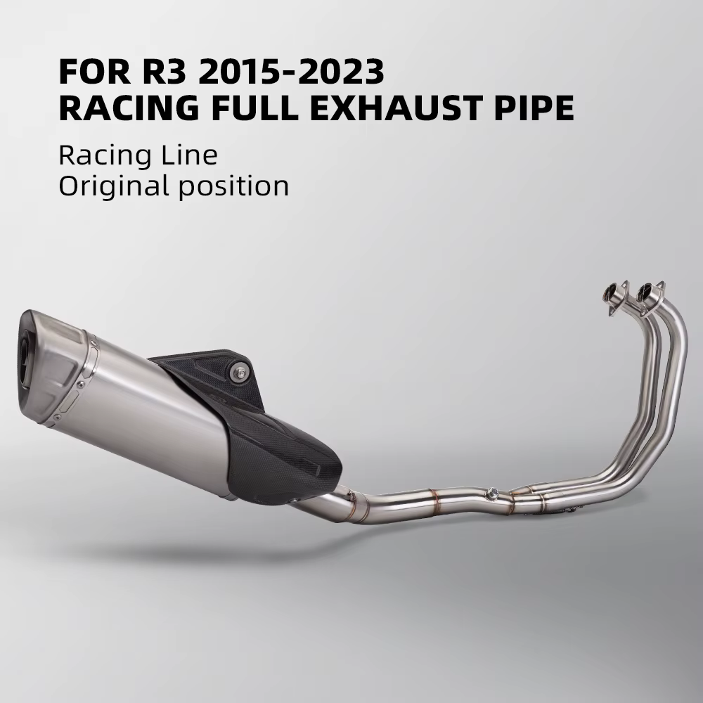 Sistema completo de escape inoxidable