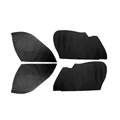 4pcs Black