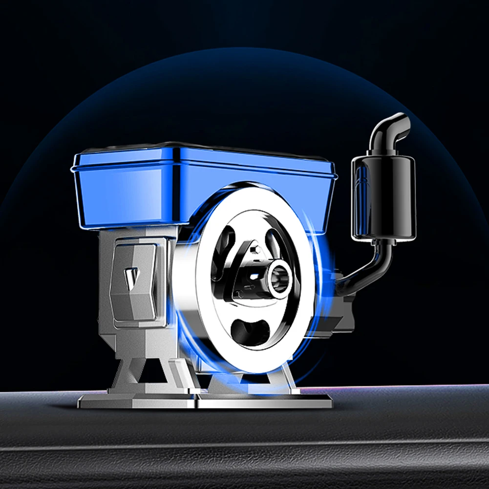 Difusor solar giratorio con aromaterapia y sonido motor – interior coche - imagen 2