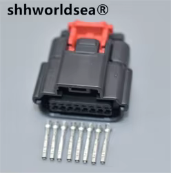 Shhworldsea 31404-9110, conector hembra impermeable de 8 pines