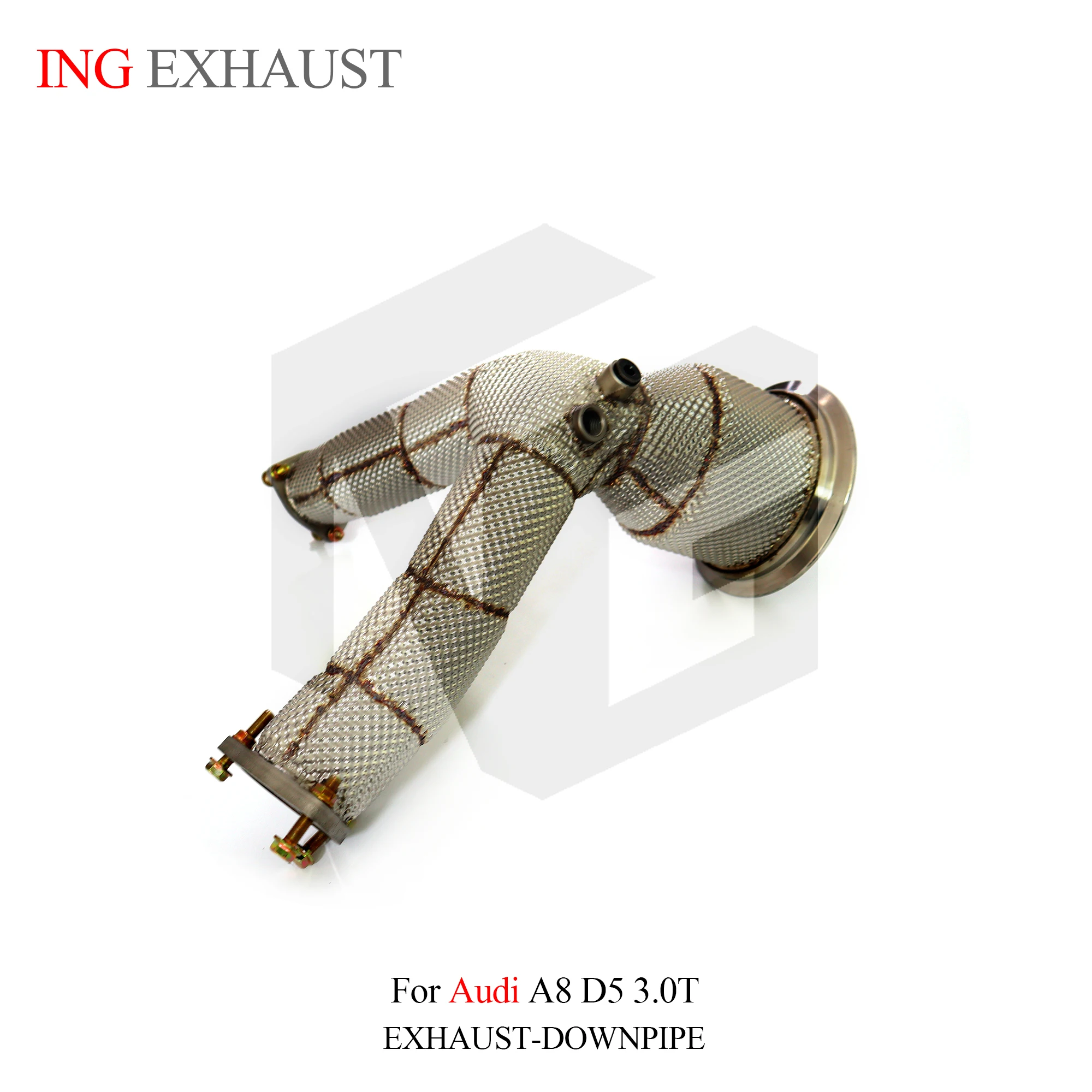 Downpipe catalítico ING para AUDI A8 D5 3.0 TFSI - imagen 3
