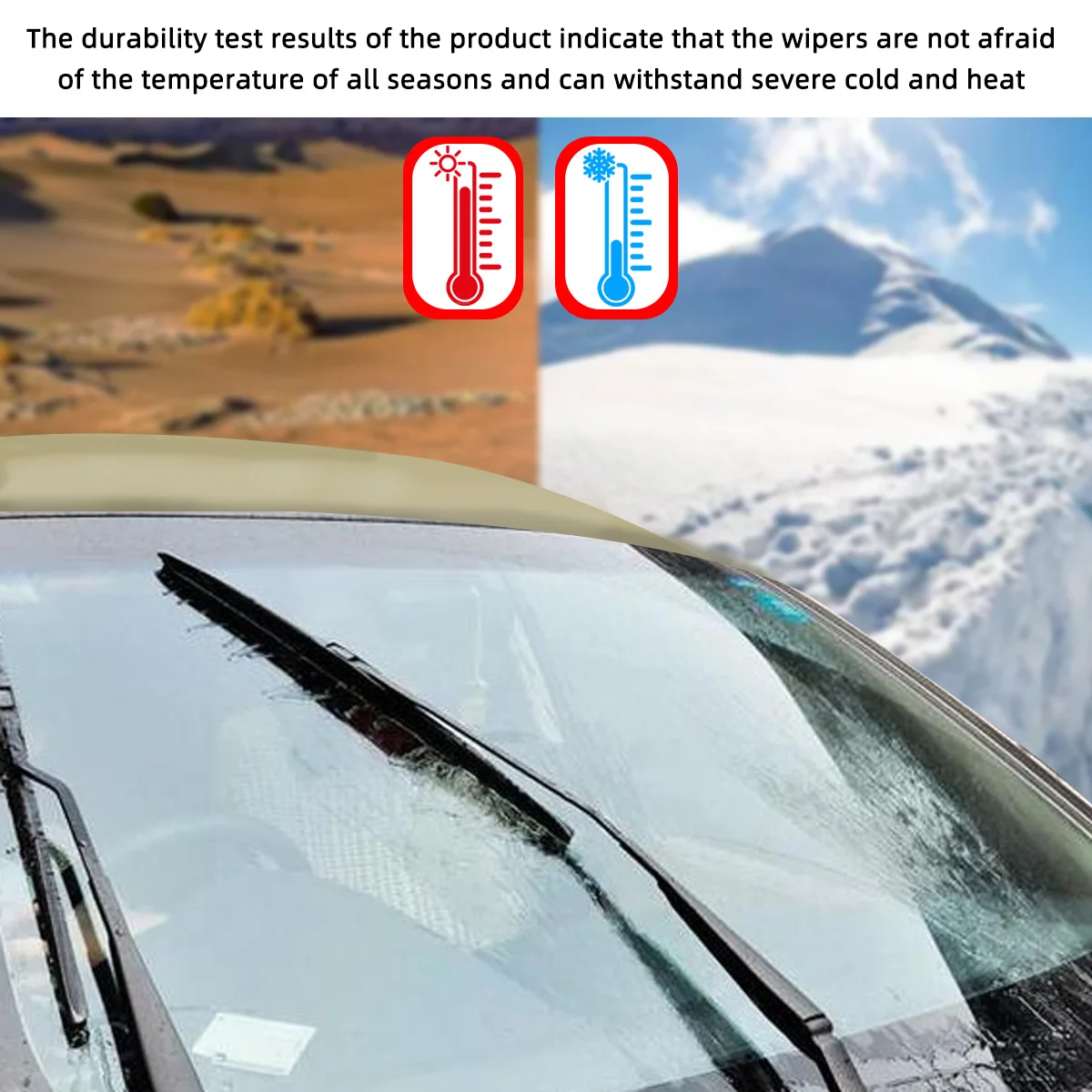 Escobillas limpiaparabrisas para Tesla Model 3/Y/S – goma universal - imagen 4