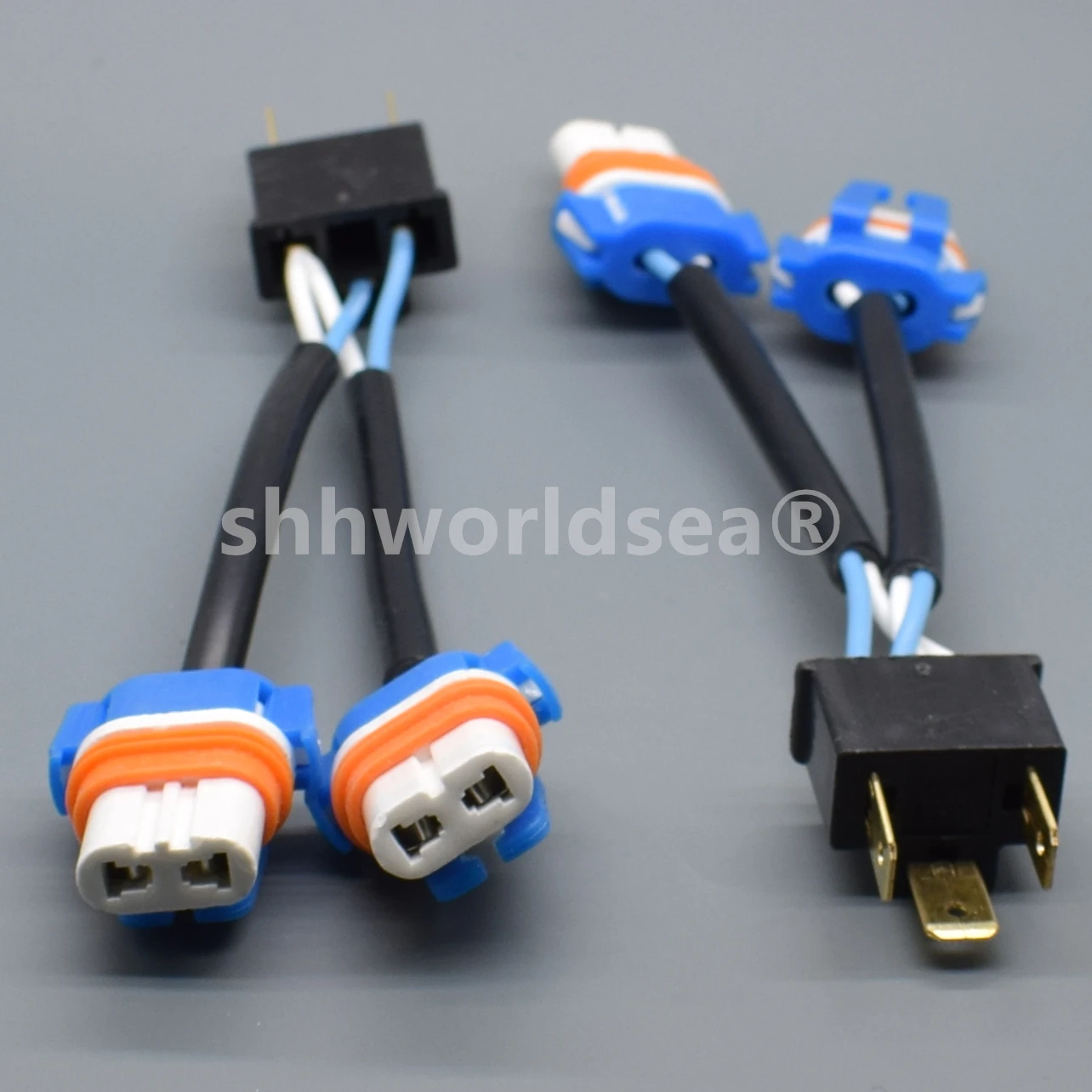 Shhworldsea adaptador de faro H4 macho-hembra para 9005/9006 - imagen 5