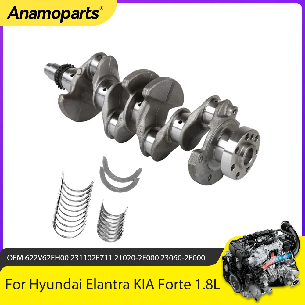 Juego cojinete cigüeñal G4NB Hyundai Elantra Kia Forte 1.8 23110-2E711