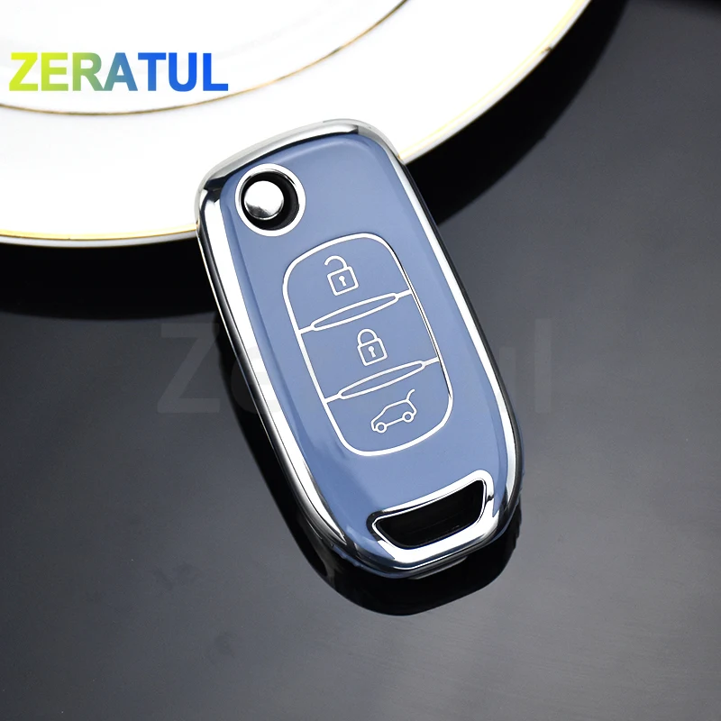 Funda TPU para llave Renault Twingo, Duster, Captur y Logan
