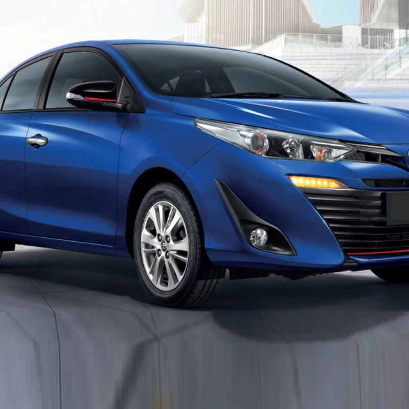 Luz antiniebla LED con giro amarillo para Toyota Yaris 2017-2019 - imagen 5