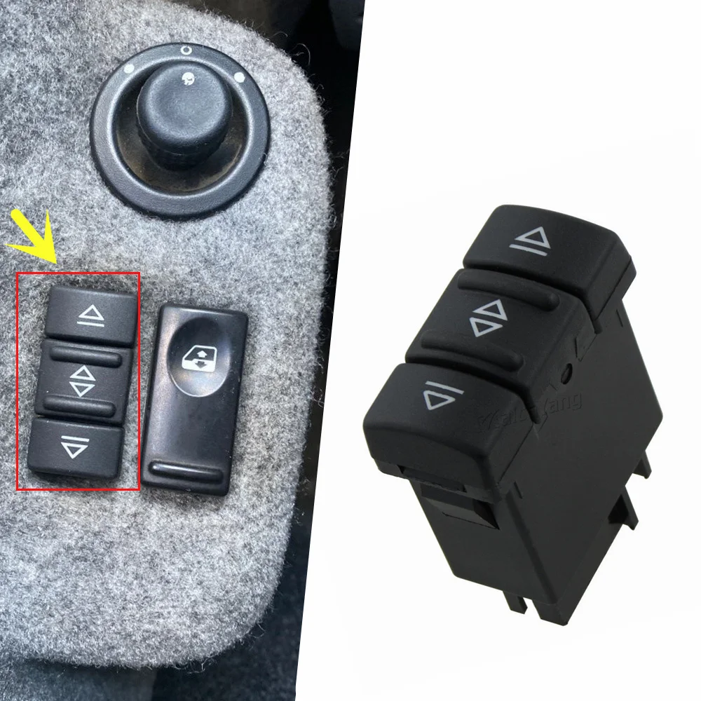 Interruptor maestro de elevalunas Renault 19 (1992-1996) - imagen 4