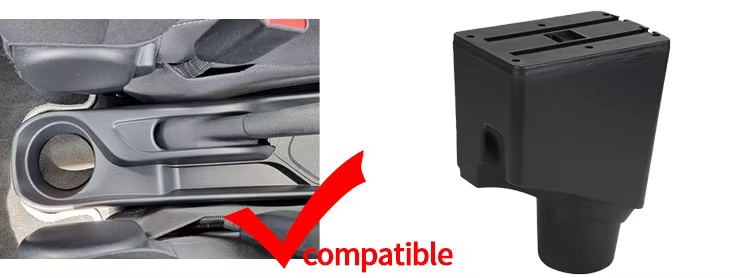 Reposabrazos de consola central para Toyota Yaris