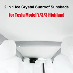 Parasoles para techo panorámico Tesla Model 3 Highland y Model Y