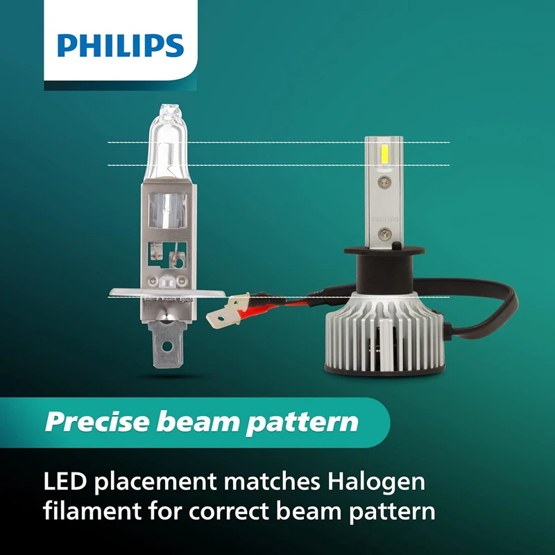 Philips Ultinon Pro3015 H1 H4 H7 H11 HB3 9005 HB4 9006 HIR2 9012 LED luz de cabeza de coche 6000K blanco brillante Original LED faros antiniebla - imagen 4