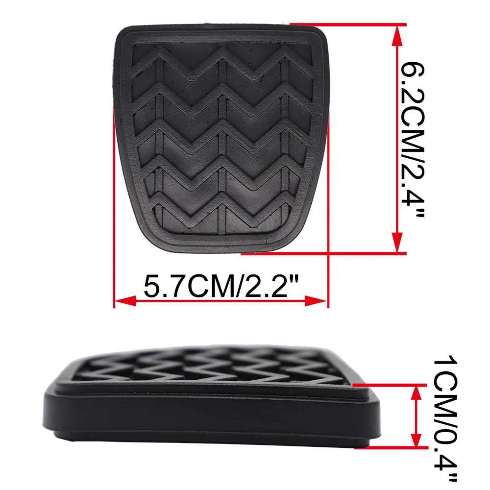 Gomas de pedal freno y embrague Toyota Yaris XP10 2000-2005 - imagen 3