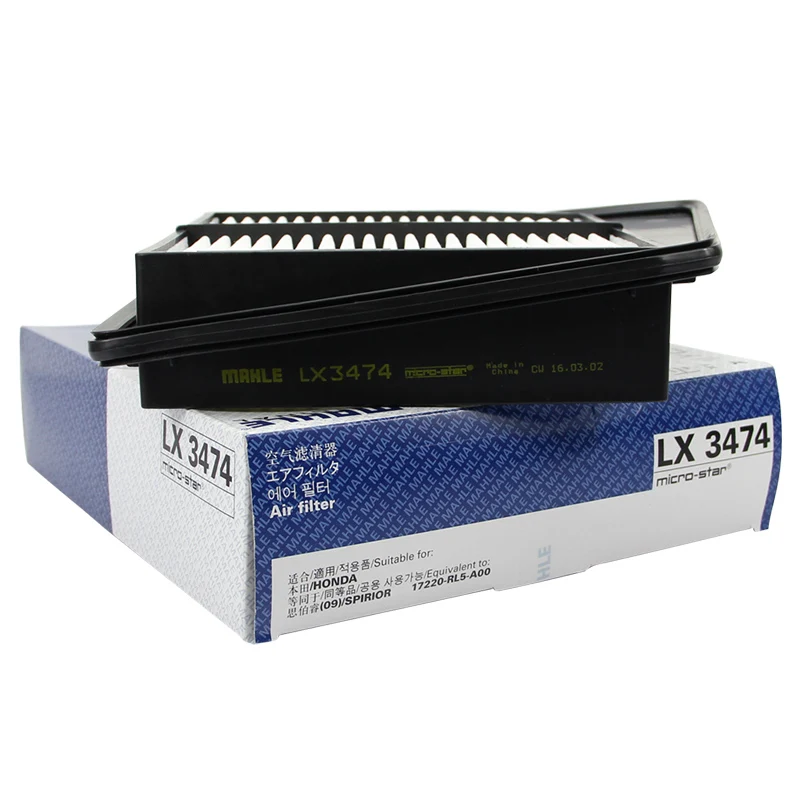 Filtro de aire MAHLE LX3474 para Honda Accord VIII y Acura TSX 2.4 - imagen 3
