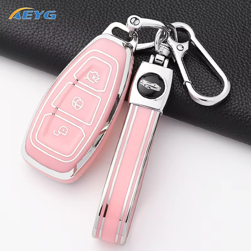 Funda TPU protección llave inteligente Ford Focus Mondeo Fiesta Kuga - imagen 2