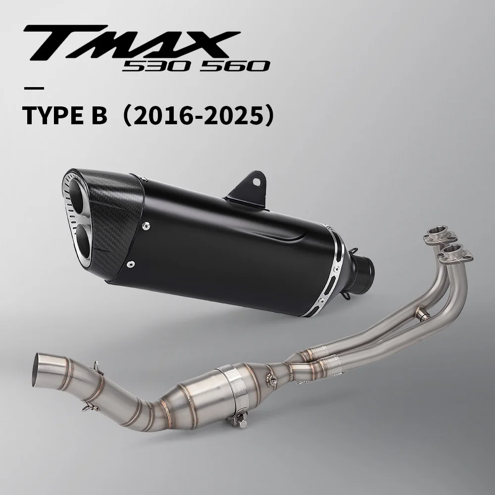 Escape completo de acero inoxidable para Yamaha TMAX 530/560