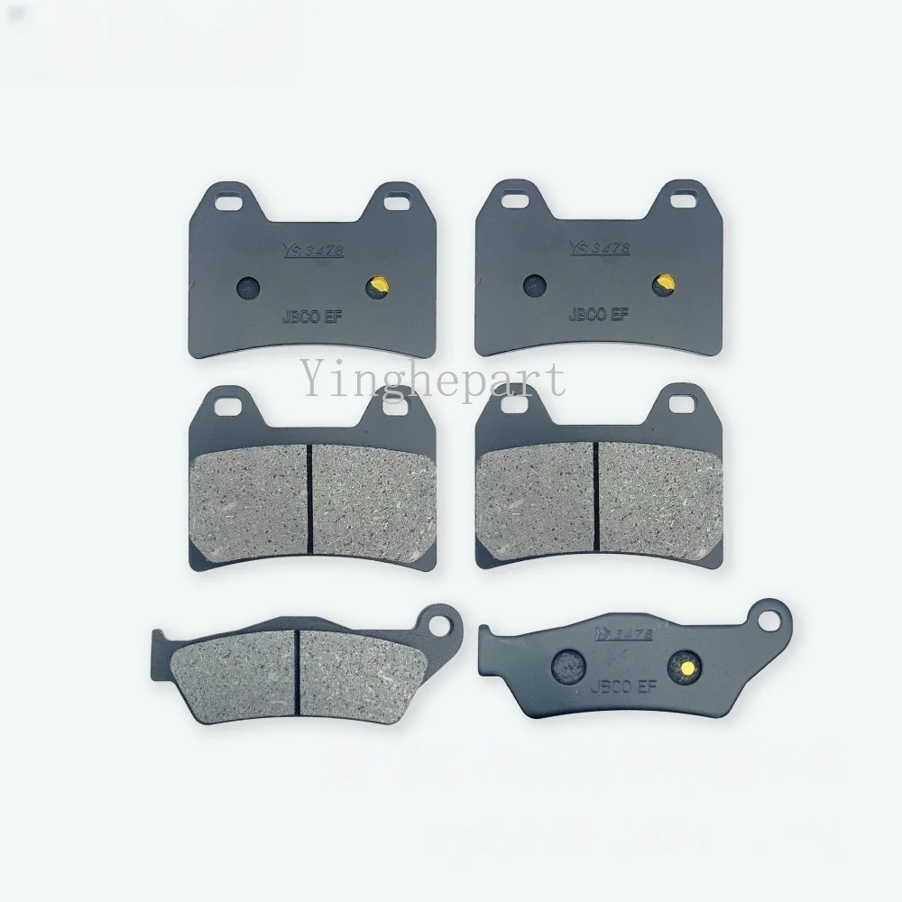 Pastillas freno delanteras y traseras Moto-Guzzi Norge Stelvio 1200 8V