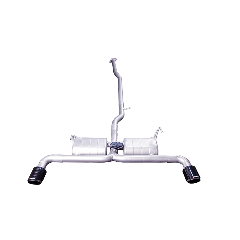 Escape cat-back ajustable inox 304 para Changan UNI-V 1.5T/2.0T