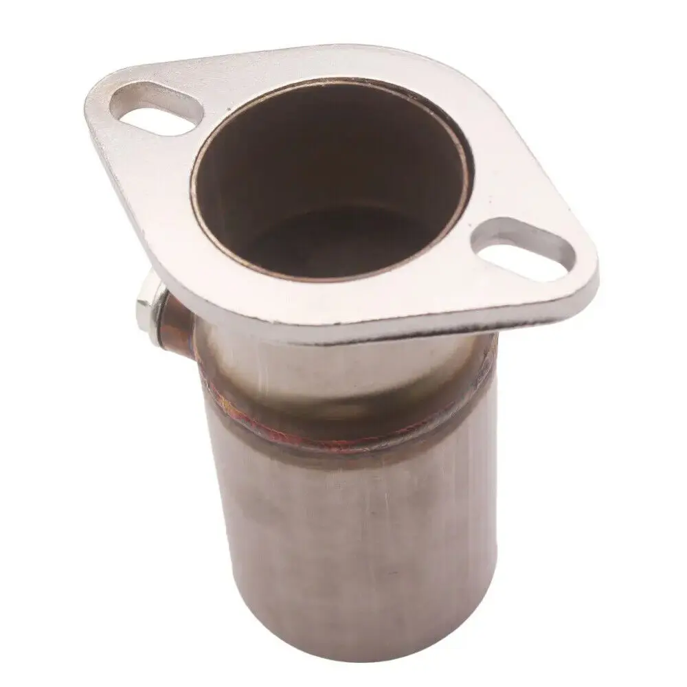 Reductor de escape inoxidable 76 a 63,5 mm con brida de 2 pernos - imagen 5