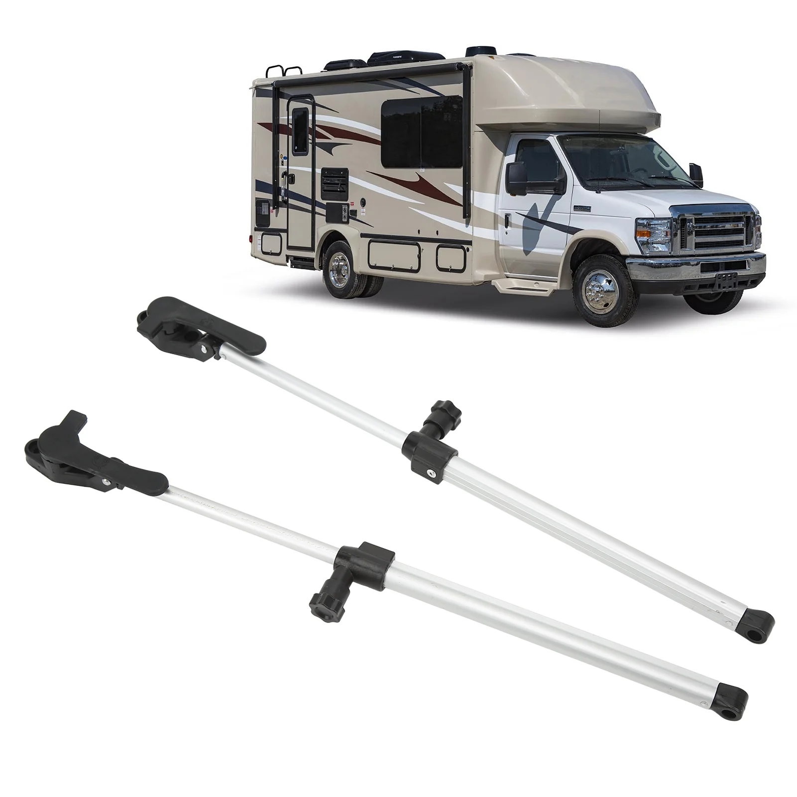 Barra telescópica de aluminio para ventana de autocaravana - imagen 5