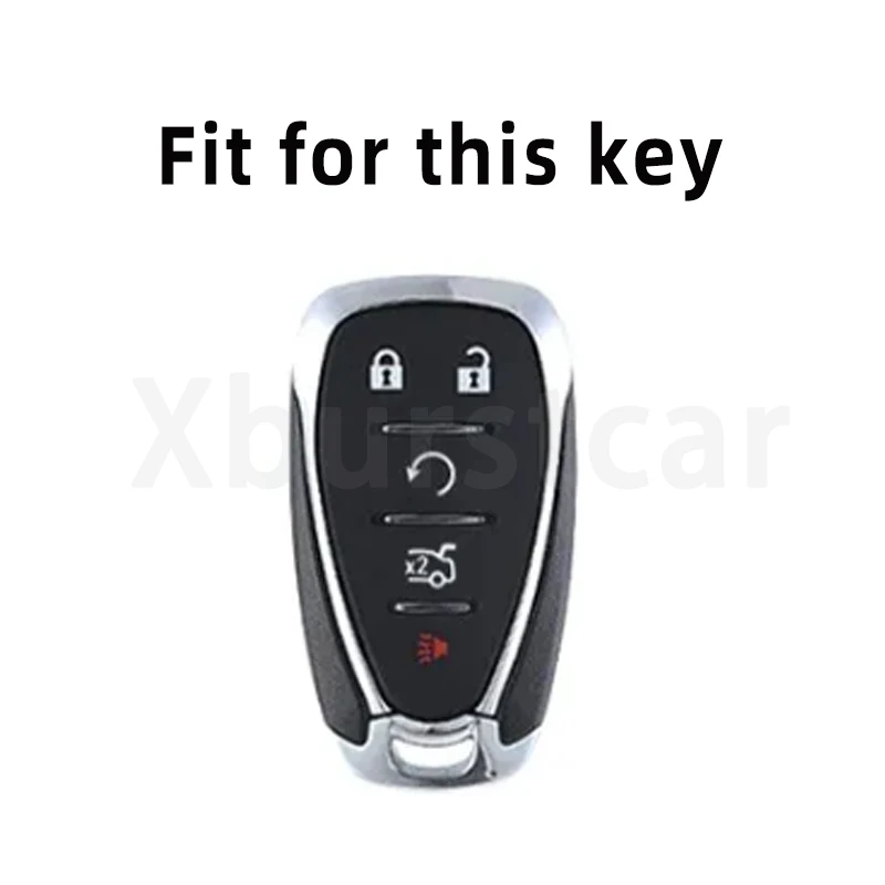 Funda llave TPU 5 botones Chevrolet – Malibu, Camaro, Cruze - imagen 2