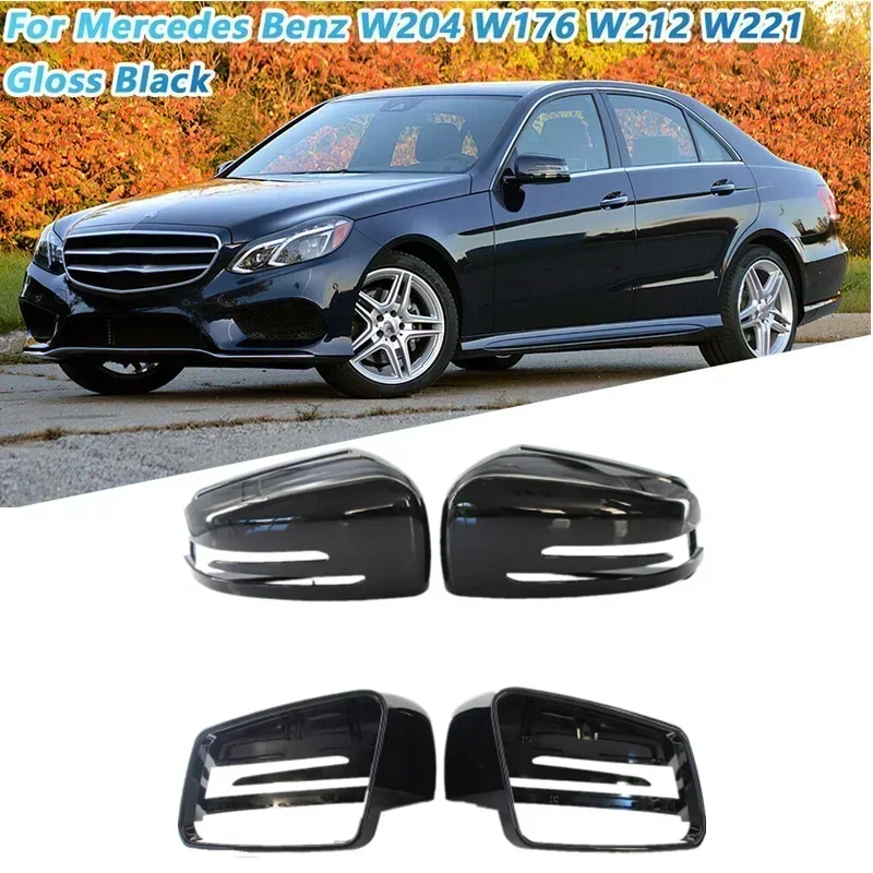 Carcasas de retrovisor de fibra de carbono para Mercedes-Benz W176/W204 - imagen 3