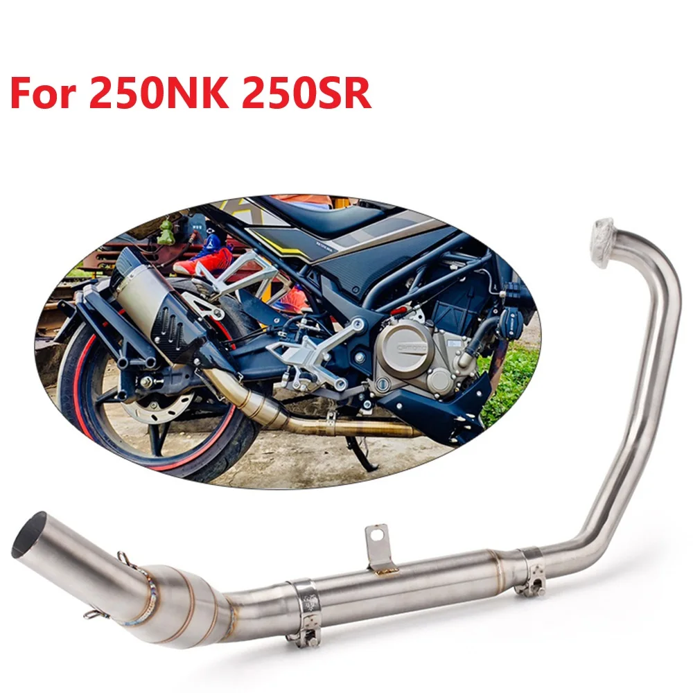 Tubo intermedio de escape 51 mm CFMoto NK250/250SR/NK300/300SS - imagen 4
