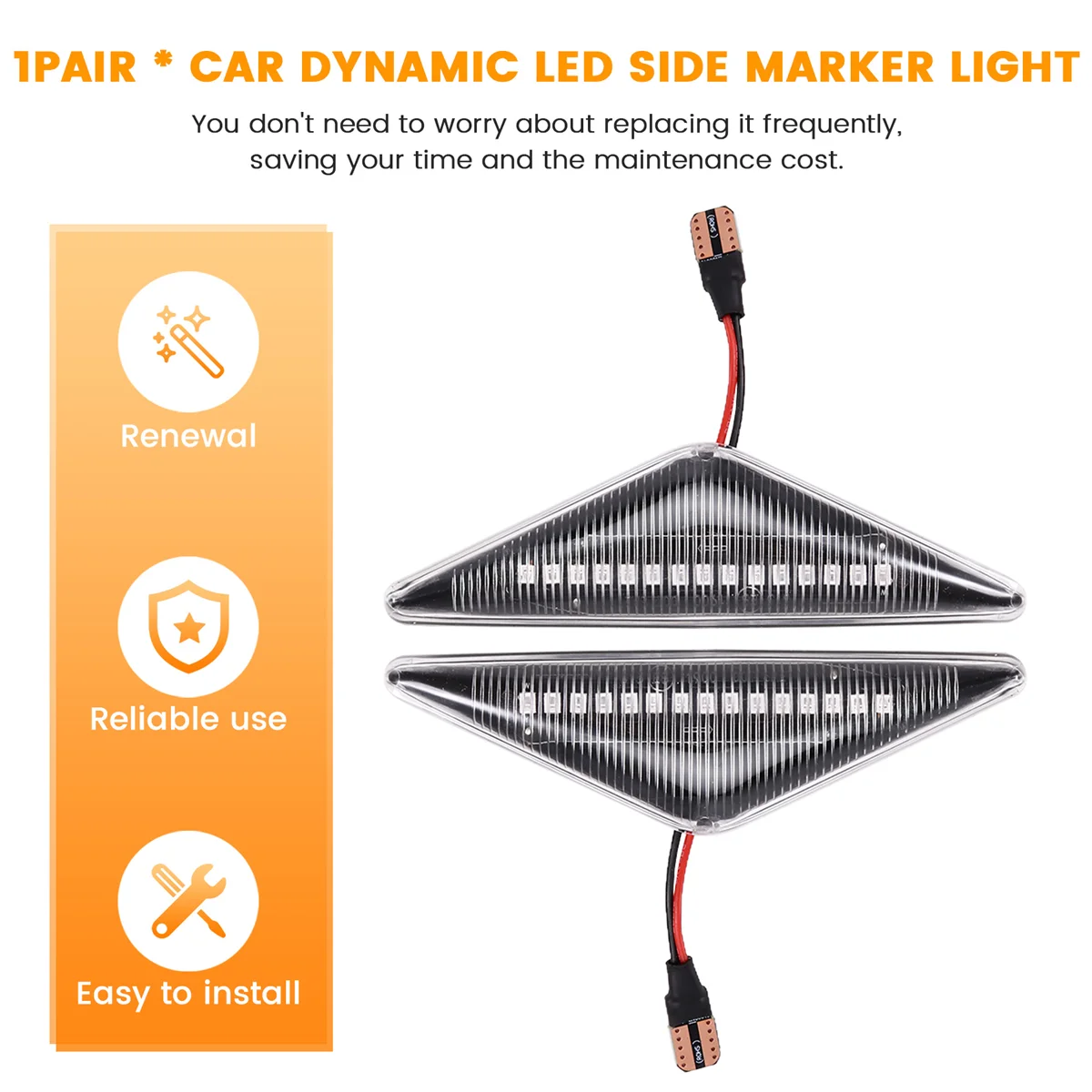 Luz LED de posición lateral dinámica con intermitente - imagen 3