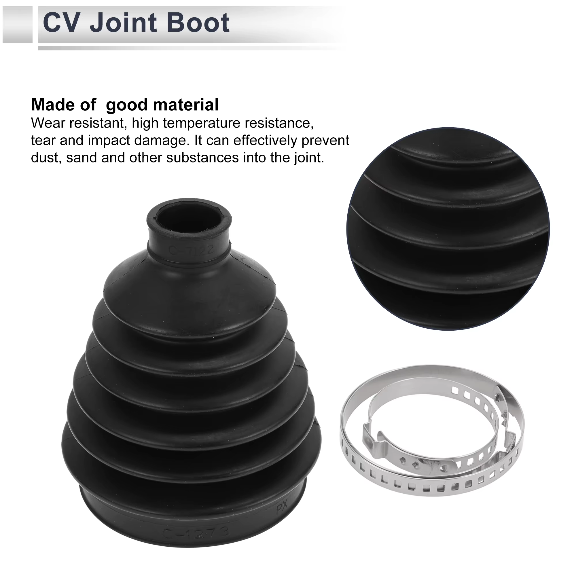 Kit junta homocinética X Autohaux 30759413 con abrazaderas – Volvo S60 - imagen 5