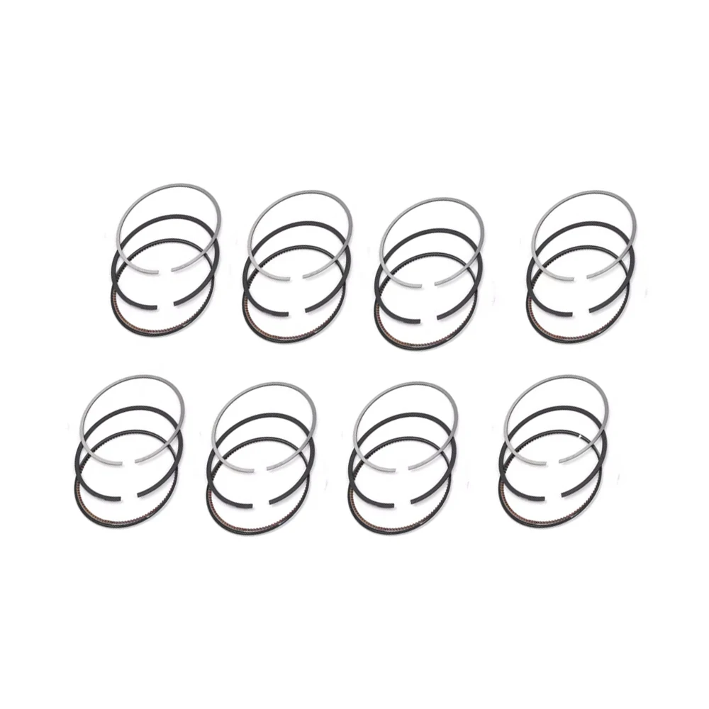 Detalle de los anillos de pistón para motor M48