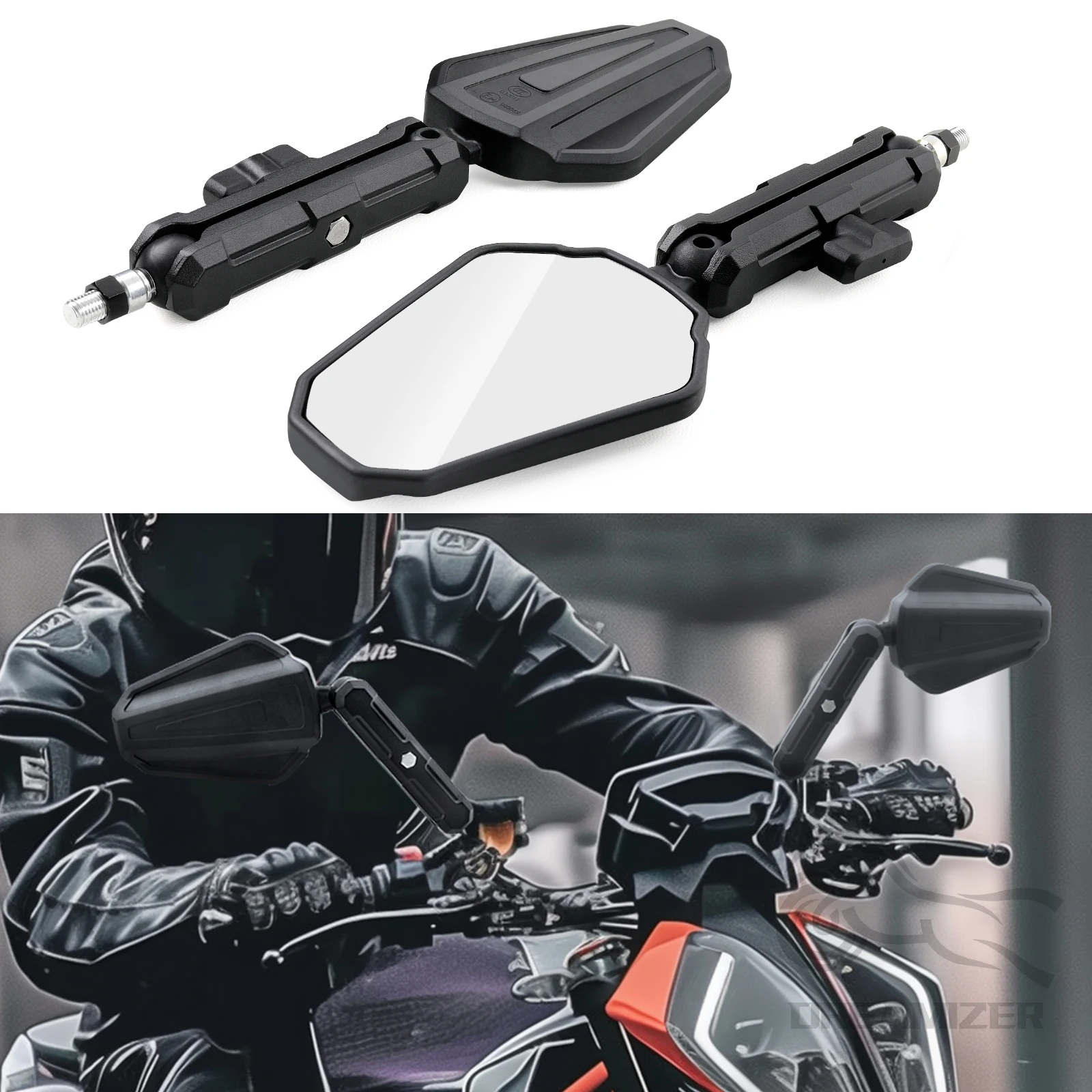 West Wind Espejo plegable KTM ADV 390 790 890 kit aventura
