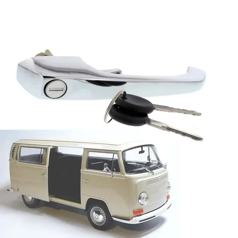 211837205 Manijas de puerta exterior VW T2 Tipo 2 1969-1979 - imagen 4