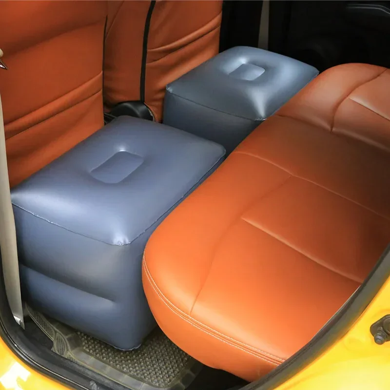 Cama inflable trasera extensible con taburete para coche universal - imagen 3