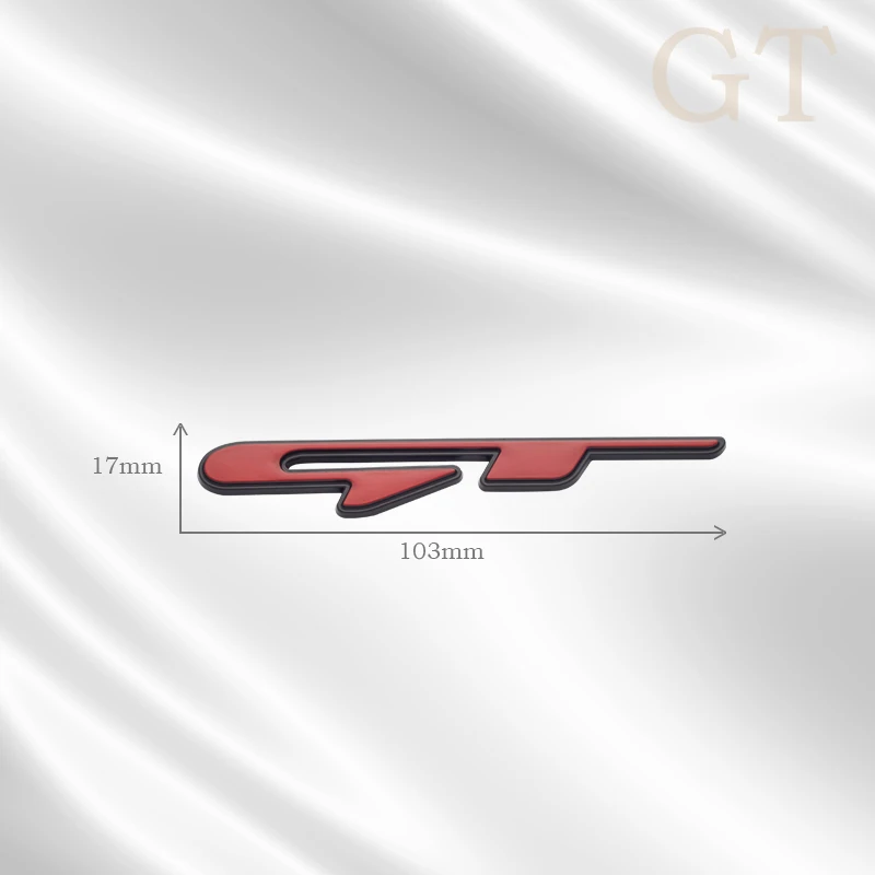 Emblema GT 3D Metal – Adhesivo frontal y maletero para Peugeot 208 307 - imagen 3