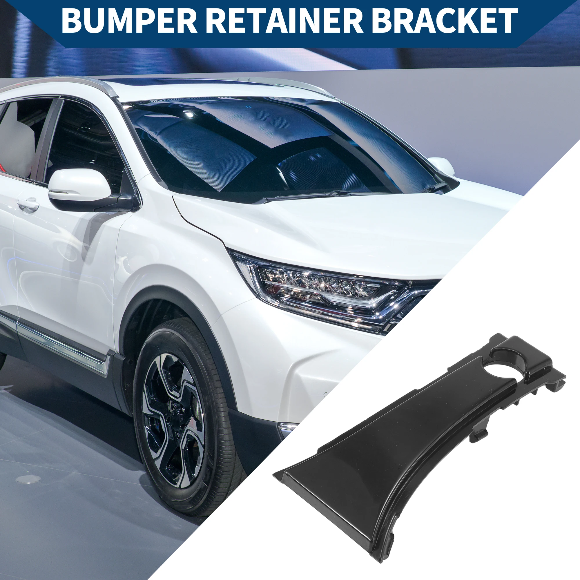 UXCELL-Soporte de parachoques delantero para coche, accesorio de sujeción para BMW 530i, 2017, 2018, 2019, 2020, n. ° 51137349589 - imagen 3