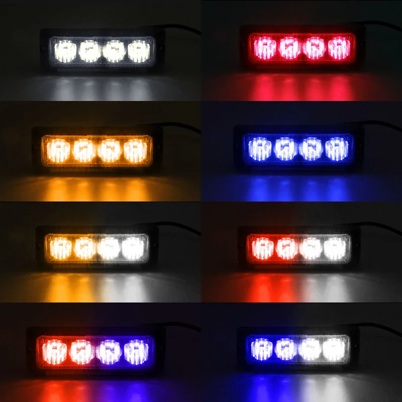 Luz estroboscópica LED de advertencia lateral para camión