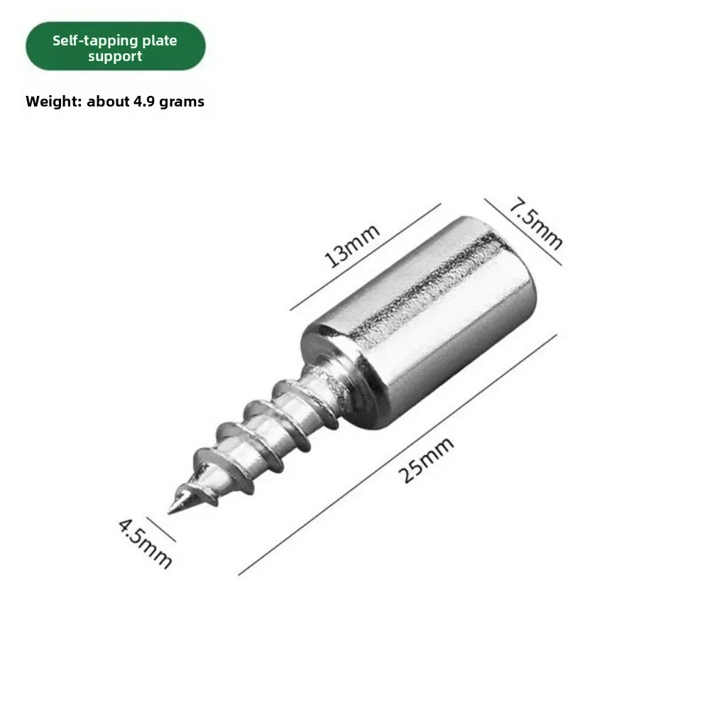 Tornillos autorroscantes y soportes para estantes fijos bricolaje - imagen 3