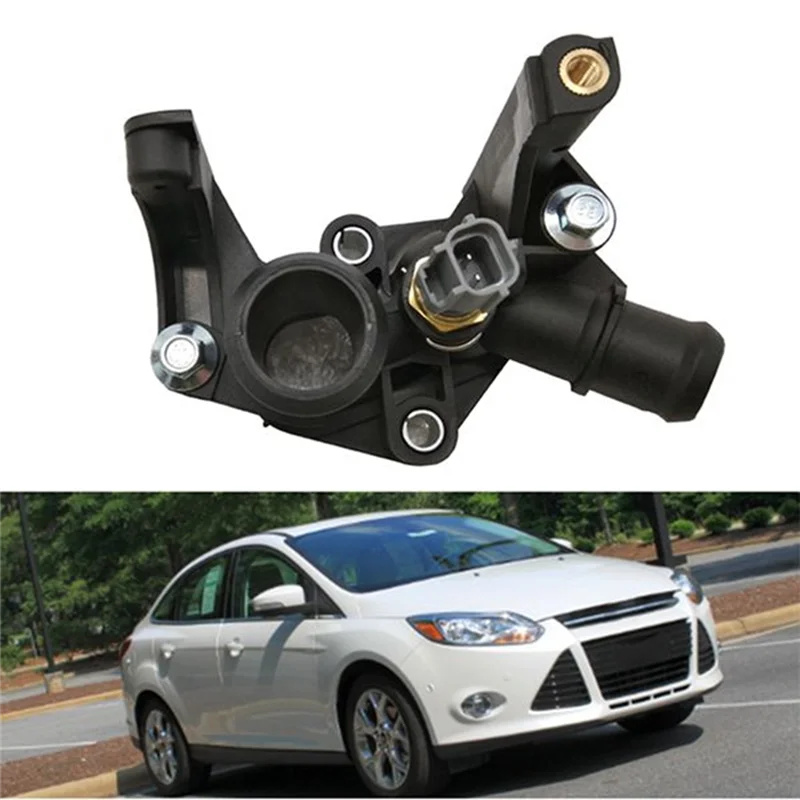 7M5G8K556AC Carcasa del termostato – Ford Focus y Fiesta - imagen 3