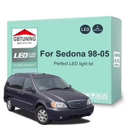 Bombillas LED interiores Canbus BRM para KIA Sedona/Carnival