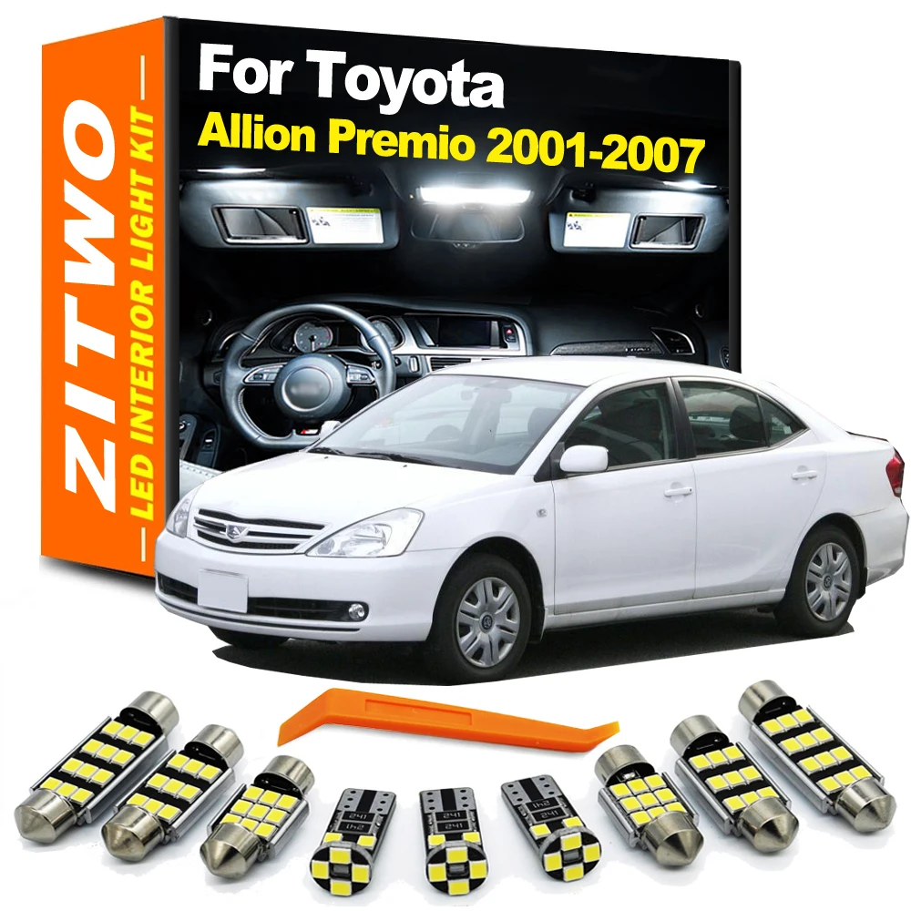 Kit de luces LED interiores ZITWO – Toyota Allion/Premio 2001-2007