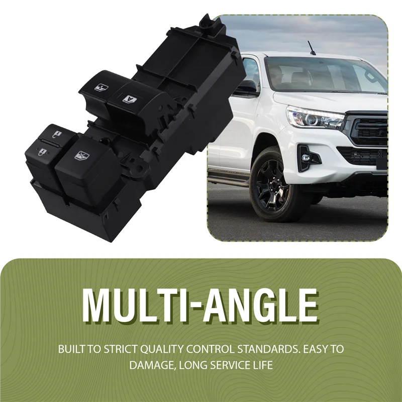 Interruptor elevalunas Power Master 84820-0K310 – Toyota Hilux 2015-2021 - imagen 2