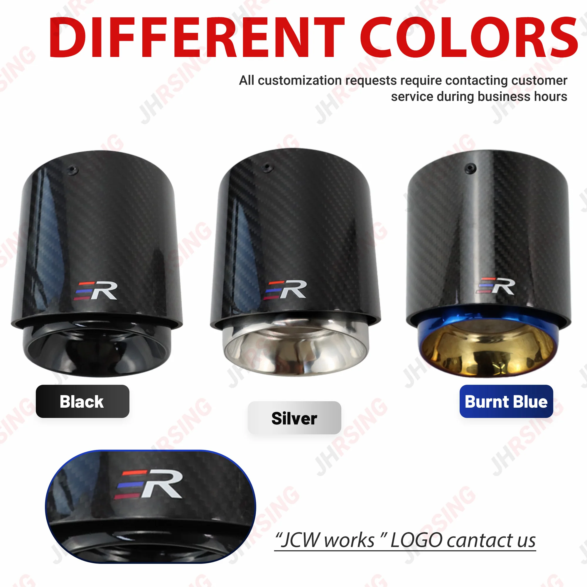 Punta de escape fibra carbono Mini Cooper S R55-R61 - imagen 5