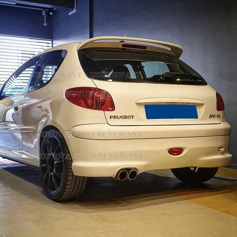 Alerón trasero ABS Peugeot 206 207 2008-2013 sin pintar - imagen 3