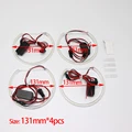 White 4pcs 131mm