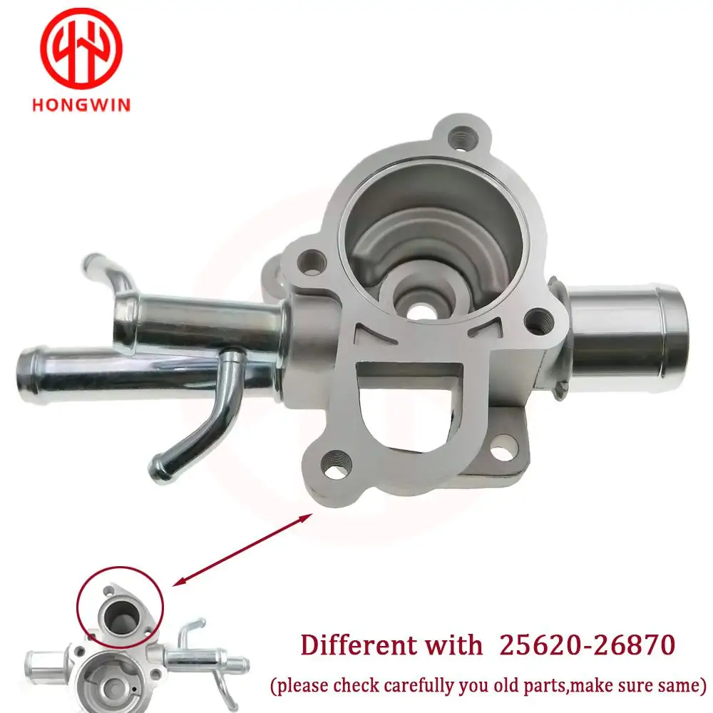 Carcasa del termostato 25620-26160 para Hyundai Accent y Kia Rio - imagen 2