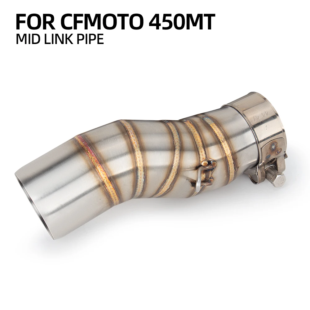Tubo escape intermedio CFMOTO 450MT ADV 51mm - imagen 3