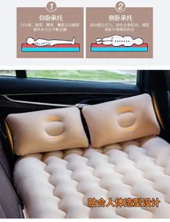 Colchón hinchable para coche 2520Car, asiento trasero y camping