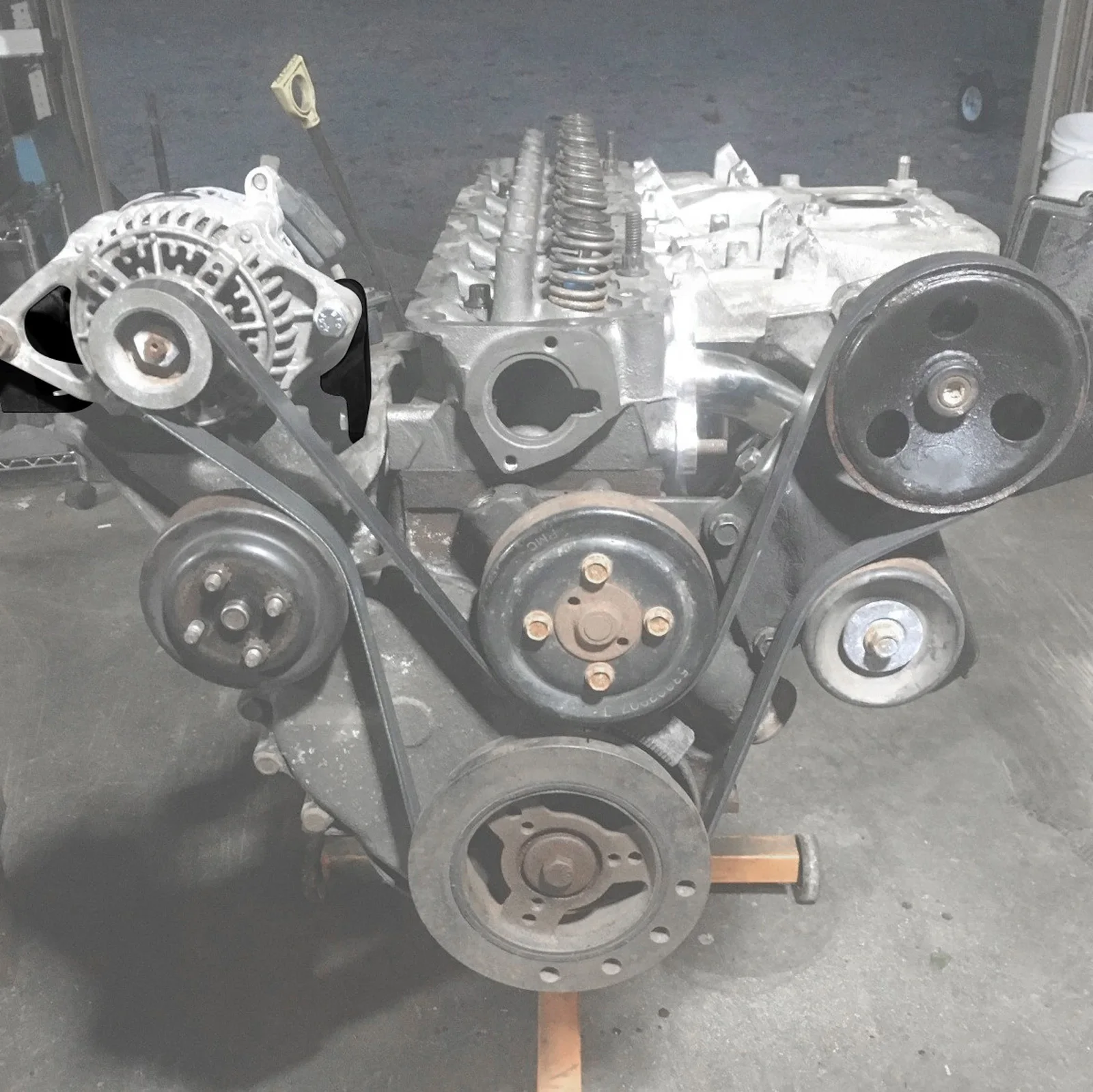 BEVINSEE 4.0L Kit de reubicación de alternador de motor de aluminio para Jeep XJ Wrangler Cherokee 1996-2002 - imagen 5