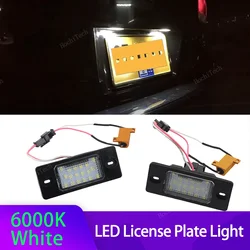 Luces LED de matrícula para VW Tiguan, Golf V, Touareg y Cayenne