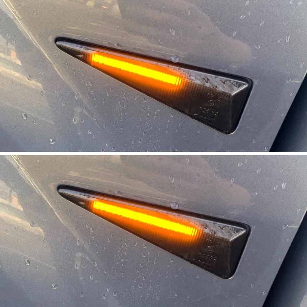 Intermitentes laterales LED dinámicos Renault Mégane II y Scenic II