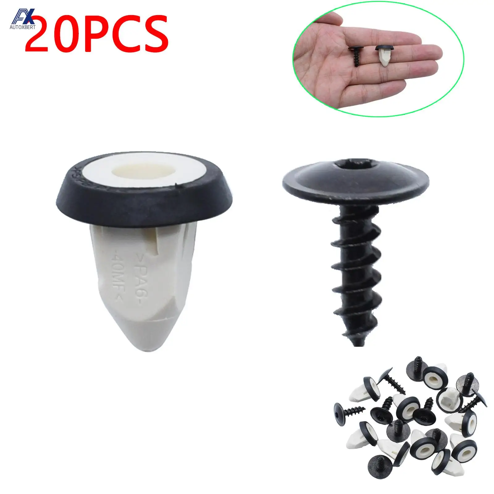 Tornillos Torx para clips de parachoques – VW Golf 6 y Polo